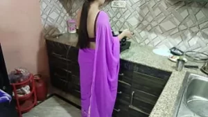 Indian Step-Mom Vivek's Dirty Birthday Surprise: Blowjob, Big Ass, Creampie