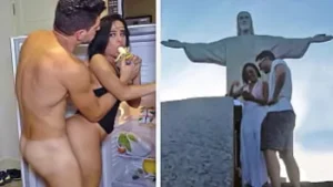 Sensual Latina Elisa Redentor fodido após truque do passaporte